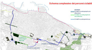 Schema piste ciclabili Molfetta