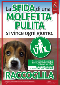 Multa possessori cani senza strumenti per raccolta feci